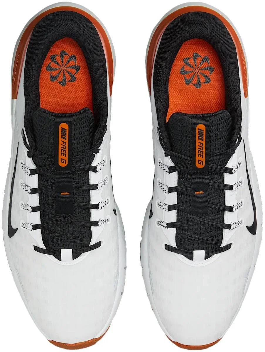 Nike Free Golf Next Nature 'White Safety Orange Black'