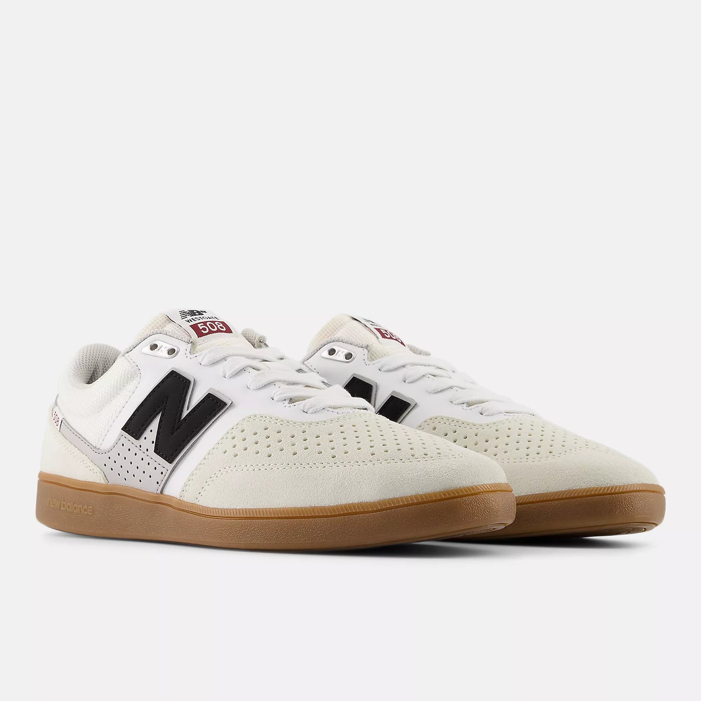 Size 8/8.5M Brandon Westgate x New Balance Numeric 508 'Sea Salt/Black'