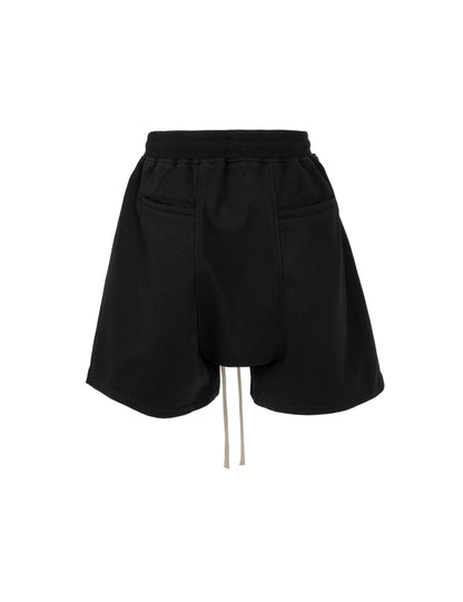 UNDEVELOPED Noir Zip Drawstring Cargo Shorts