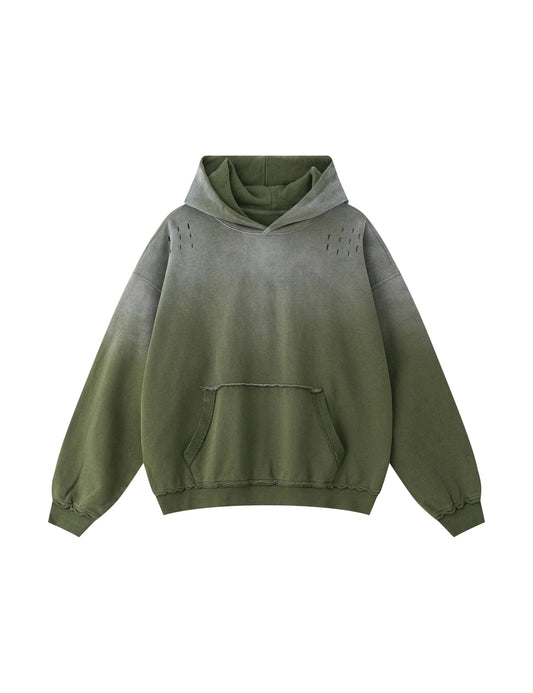UNDEVELOPED Olive Sunfade Hoodie