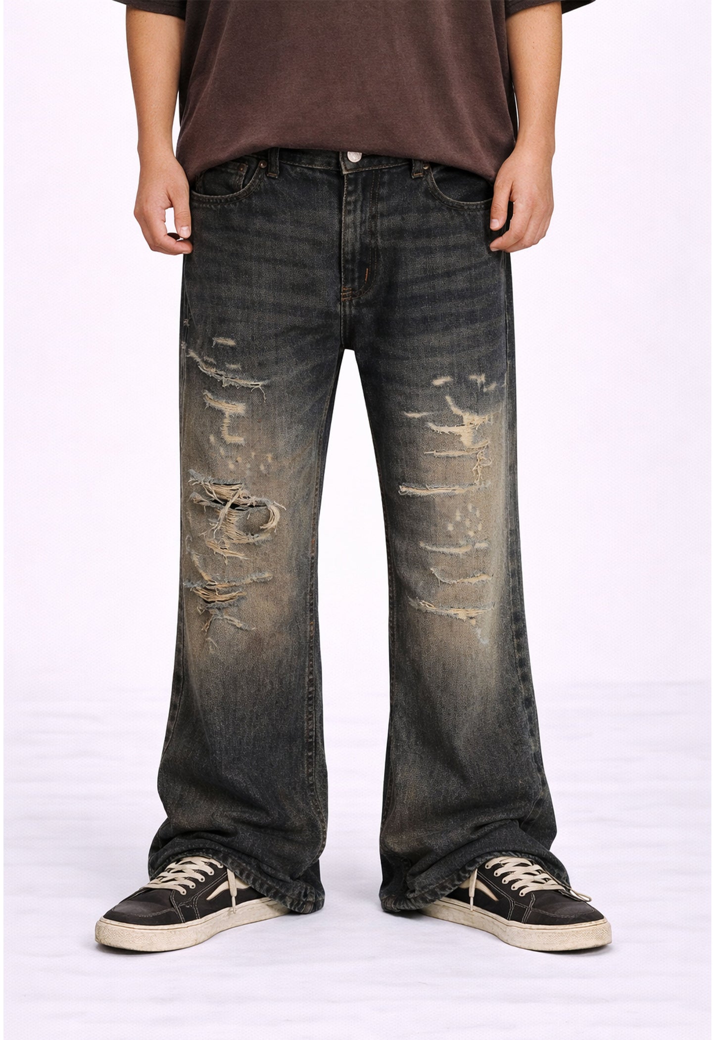 UNDEVELOPED Classic Distressed Denim