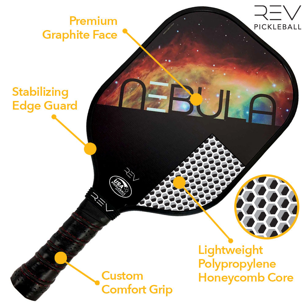 REV Pickleball NEBULA Paddle - Mann