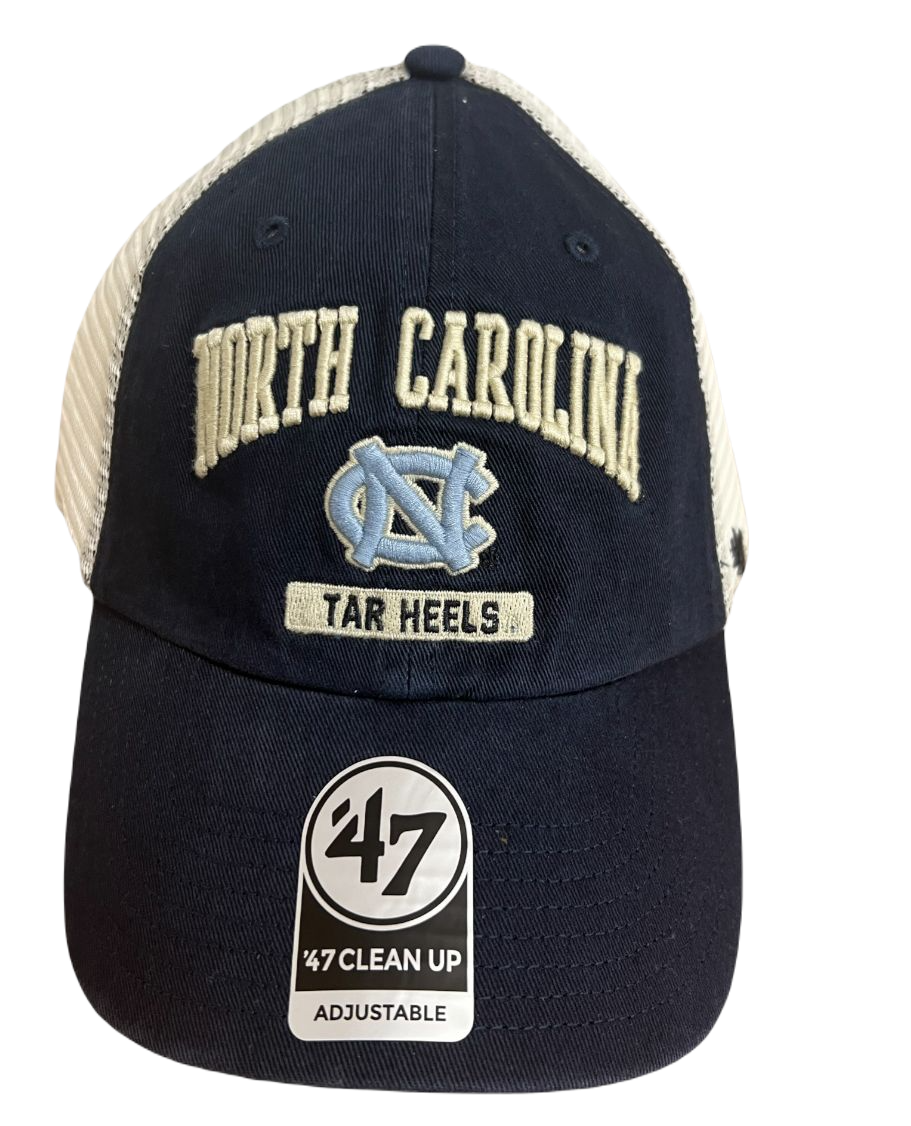 North Carolina Tar Heels - UNC Adjustable Hat, 47 Brand - Mann