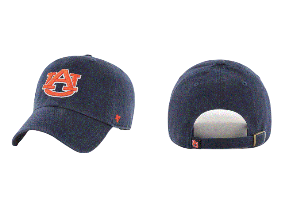 Auburn Tigers - Clean Up Hat, 47 Brand - Mann