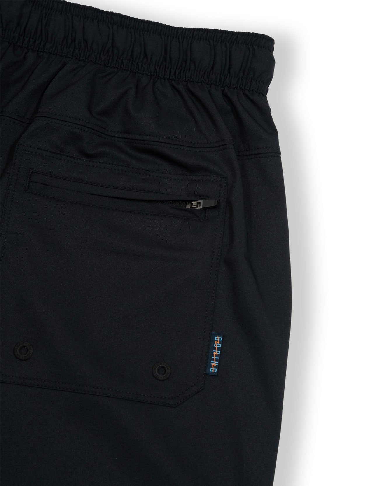 Baja Llama Relaxplorations - Black Athleisure Shorts