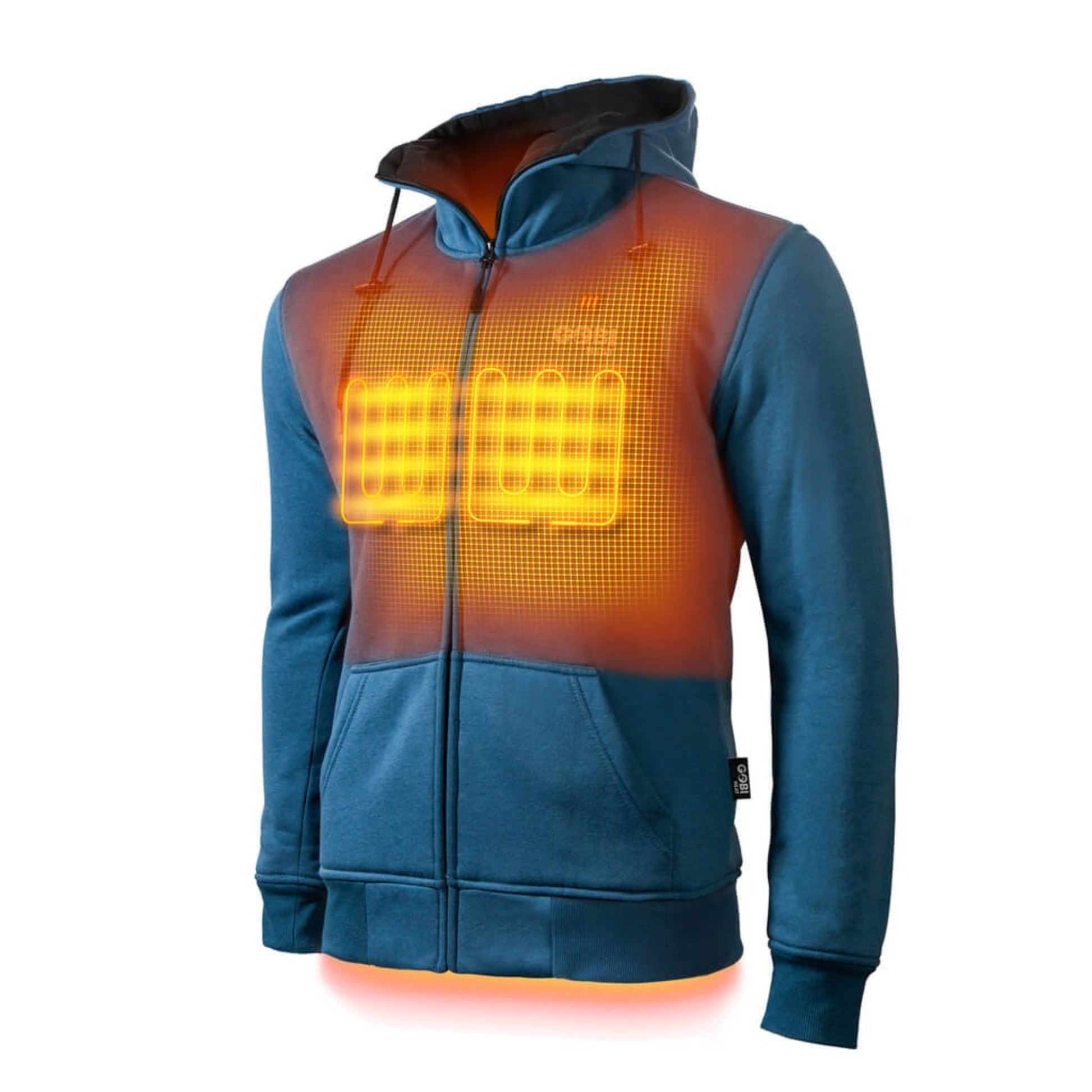 Ridge Mens Heated Hoodie - Gobi Heat