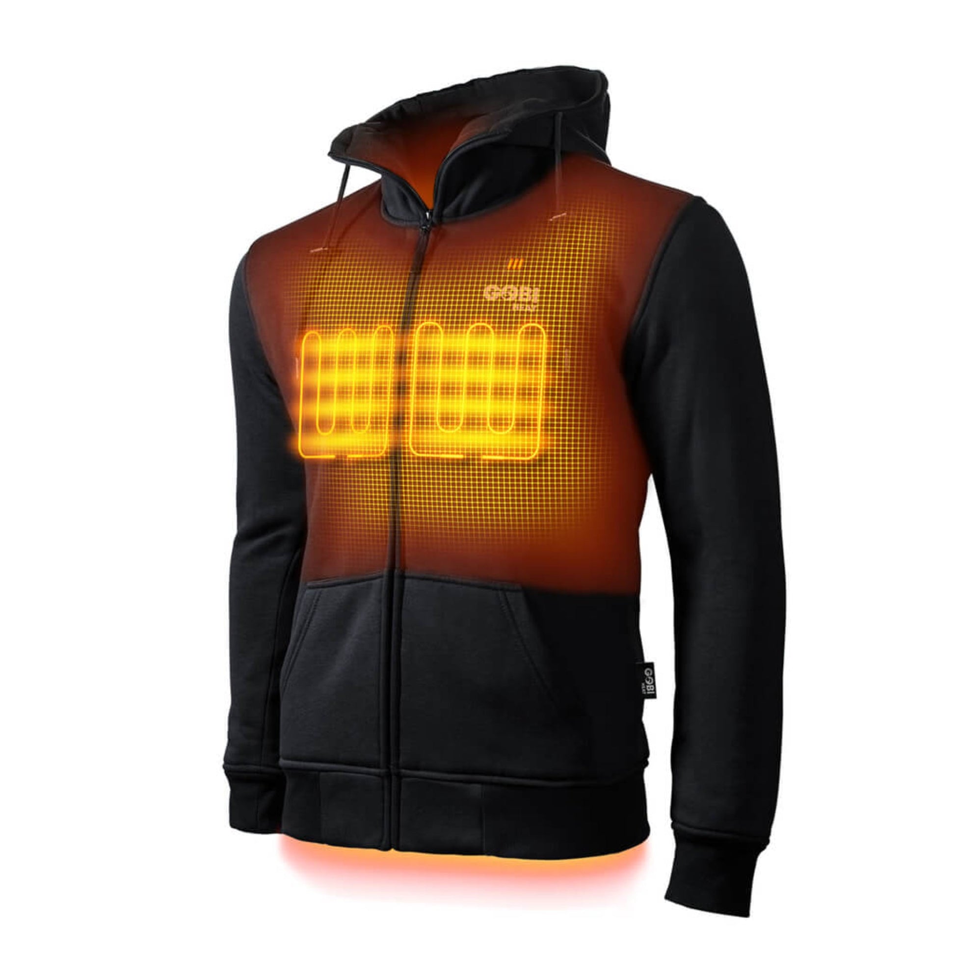 Ridge Mens Heated Hoodie - Gobi Heat