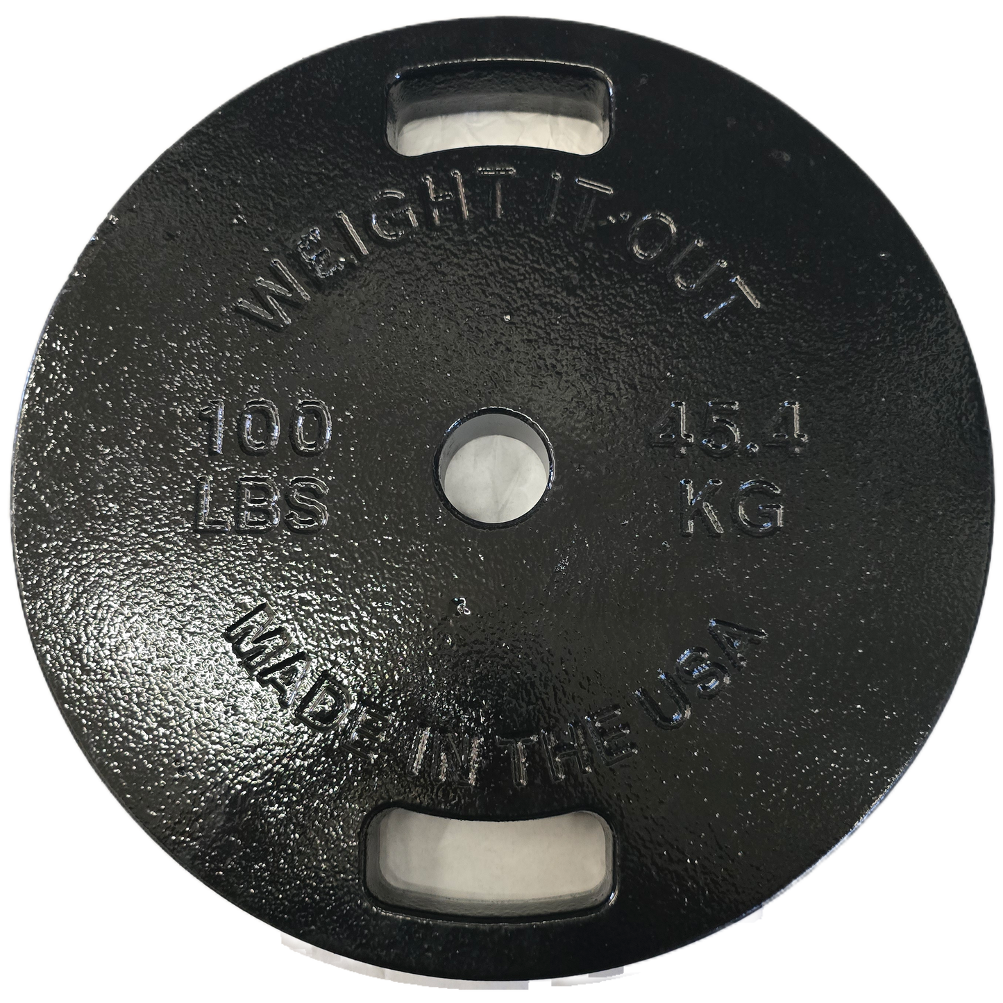 Weight It Out - Cast Iron Machined Weight Plate Pairs