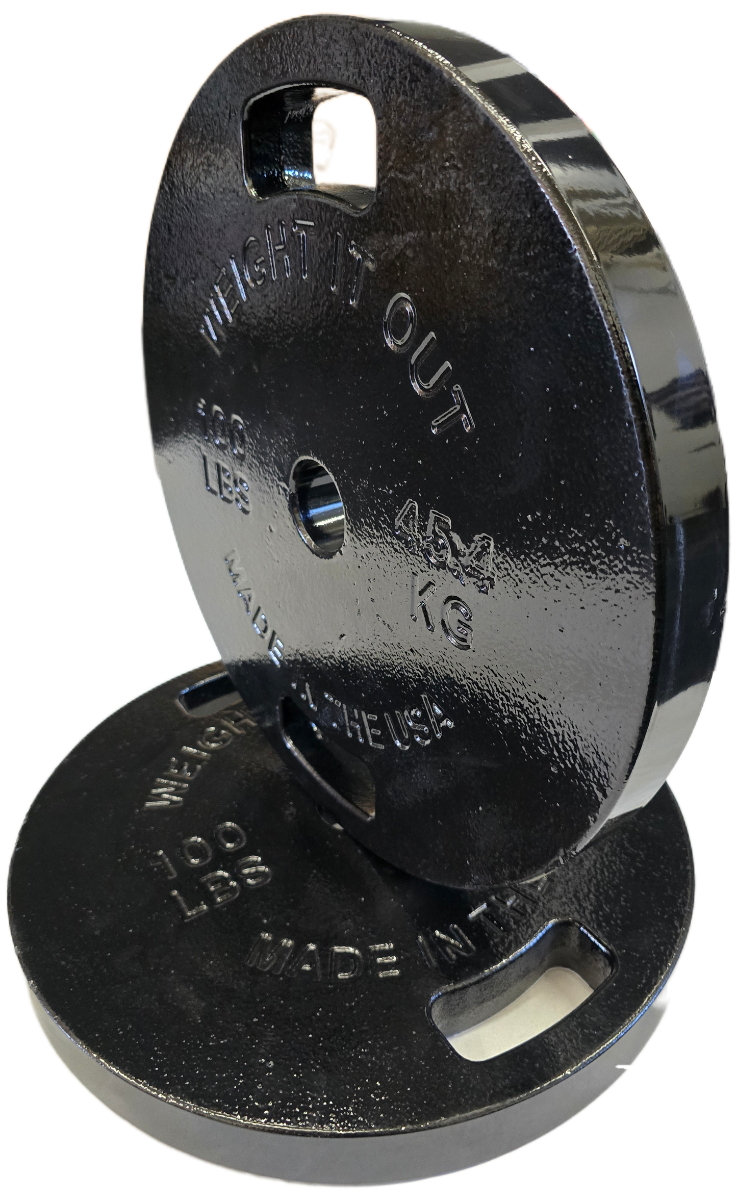 Weight It Out - Cast Iron Machined Weight Plate Pairs
