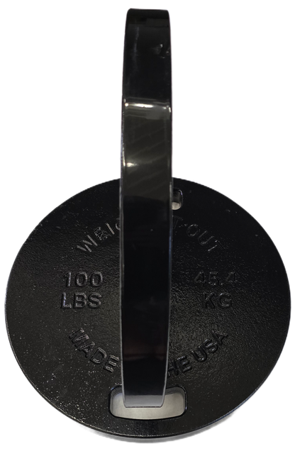 Weight It Out - Cast Iron Machined Weight Plate Pairs