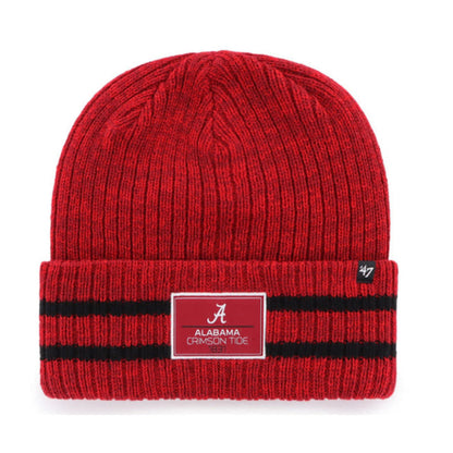 Alabama Crimson Tide - Razor Red Sitka Cuff Knit, 47 Brand - Mann