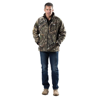 Sahara Heated Hunting Jacket - Mossy Oak® Camo - Gobi Heat