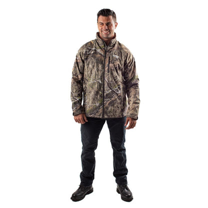 Sahara Heated Hunting Jacket - Mossy Oak® Camo - Gobi Heat