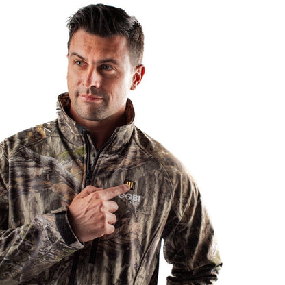 Sahara Heated Hunting Jacket - Mossy Oak® Camo - Gobi Heat