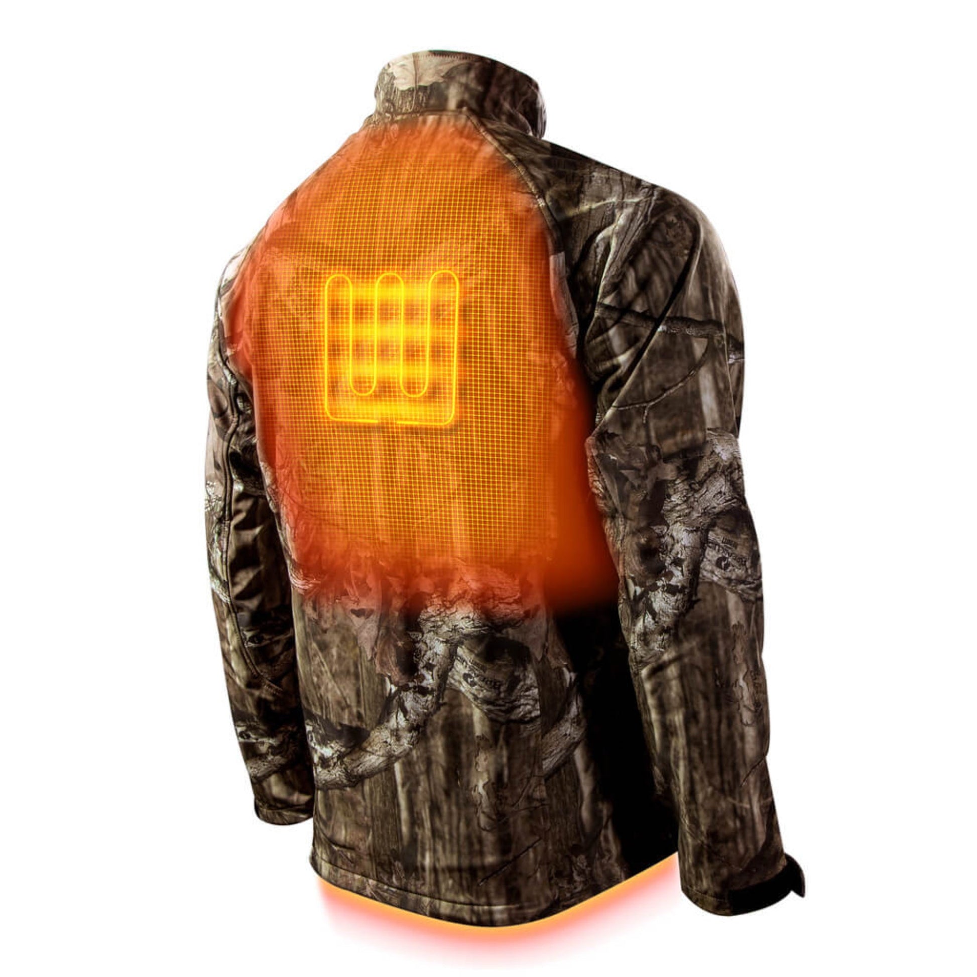 Sahara Heated Hunting Jacket - Mossy Oak® Camo - Gobi Heat