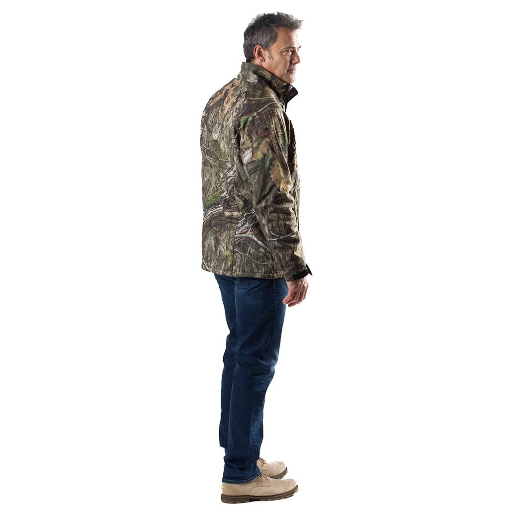 Sahara Heated Hunting Jacket - Mossy Oak® Camo - Gobi Heat