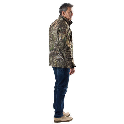 Sahara Heated Hunting Jacket - Mossy Oak® Camo - Gobi Heat