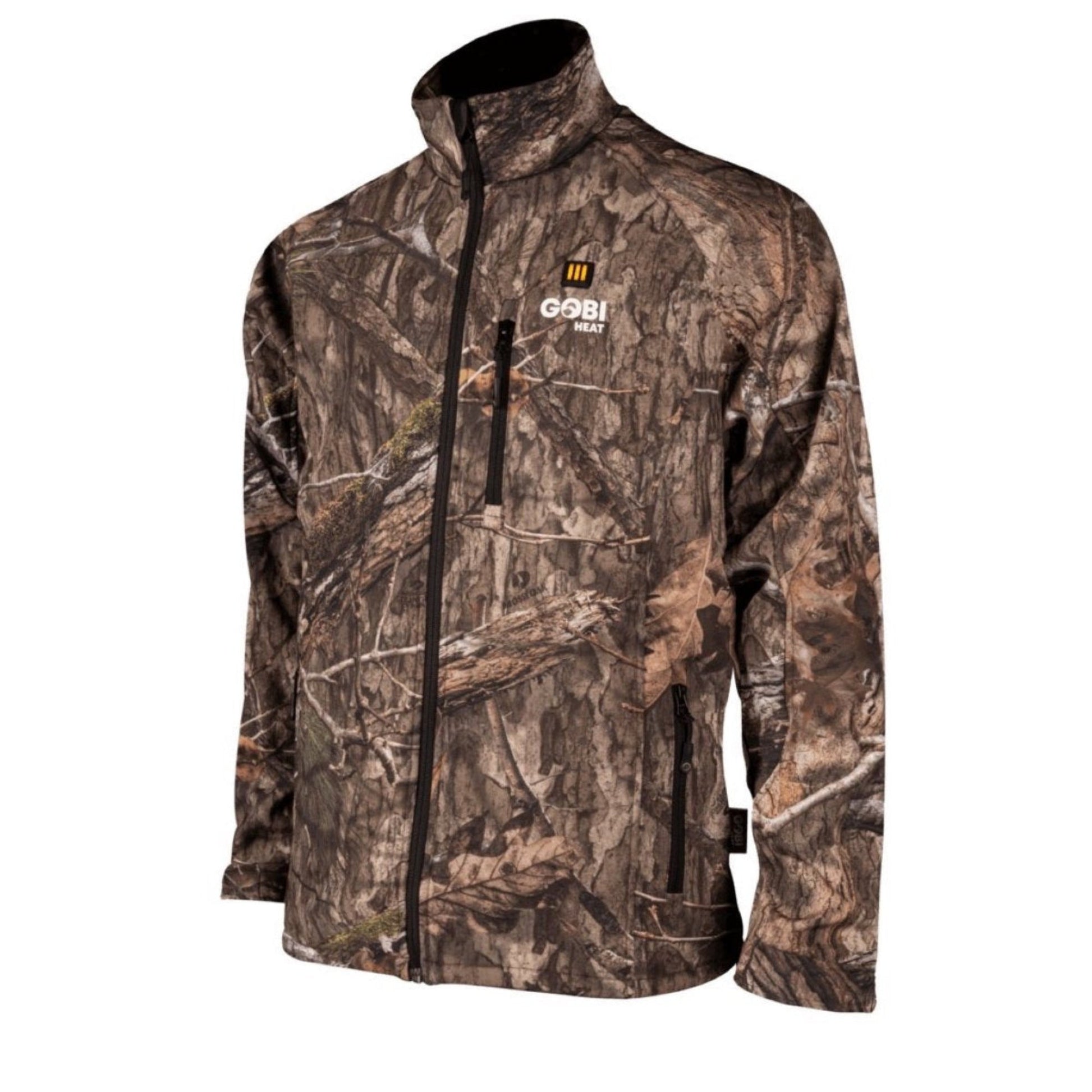 Sahara Heated Hunting Jacket - Mossy Oak® Camo - Gobi Heat