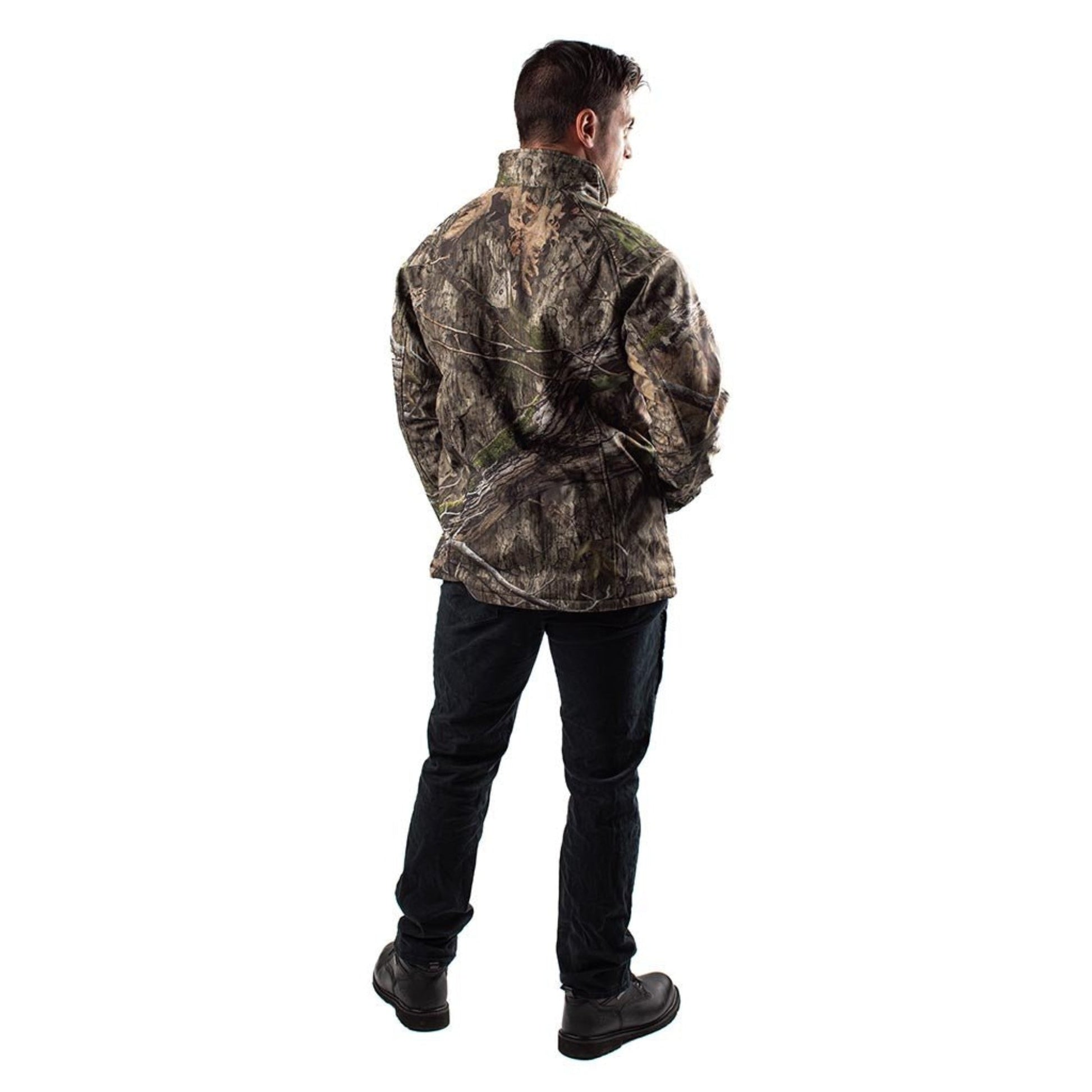 Sahara Heated Hunting Jacket - Mossy Oak® Camo - Gobi Heat