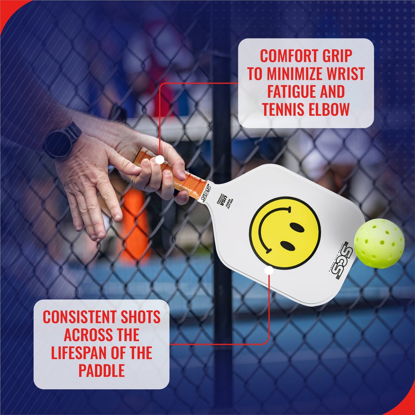 SCS The Happy Paddle | Evo-Lite Series - Mann