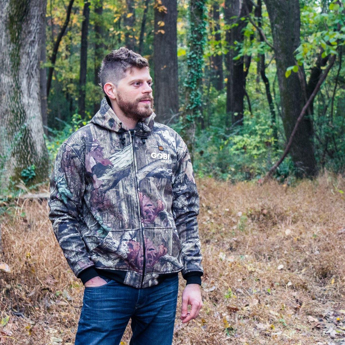 Shadow Heated Hunting Hoodie - Mossy Oak® Camo - Gobi Heat