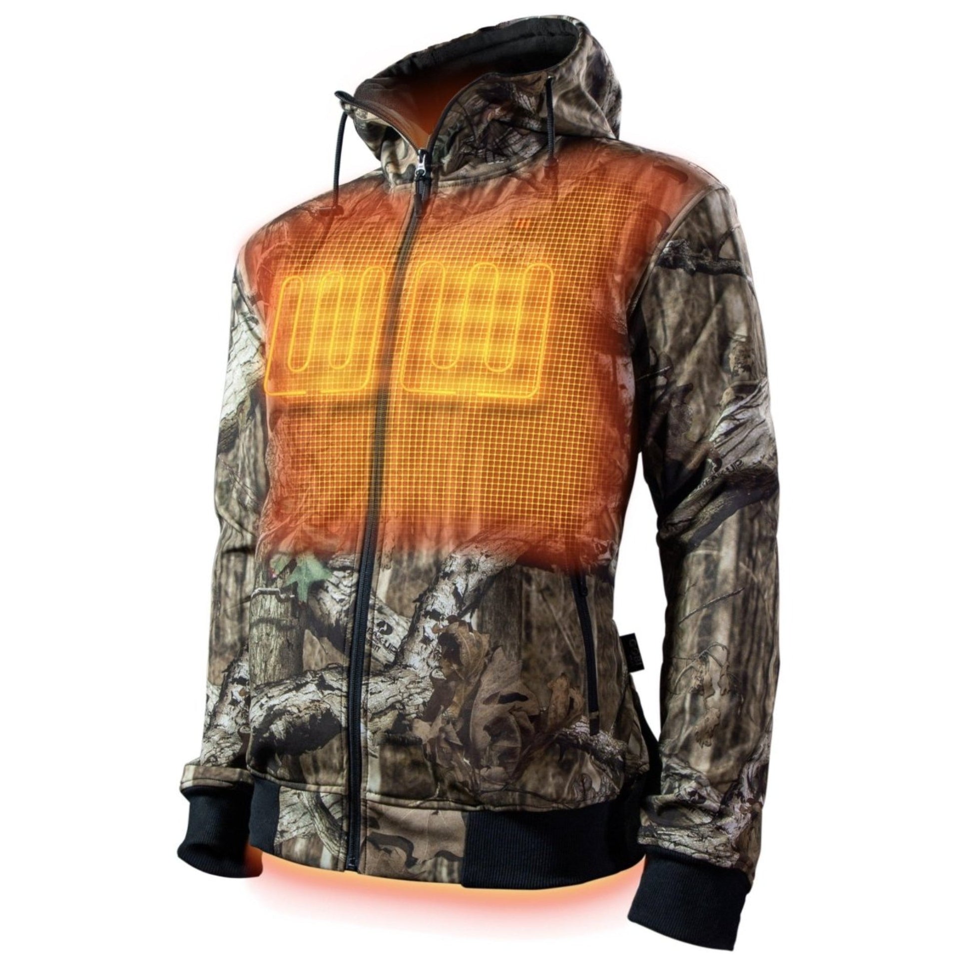 Shadow Heated Hunting Hoodie - Mossy Oak® Camo - Gobi Heat
