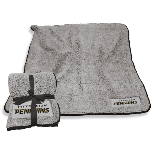 Pittsburgh Penguins - NHL Frosty Fleece Throw Blanket - Mann