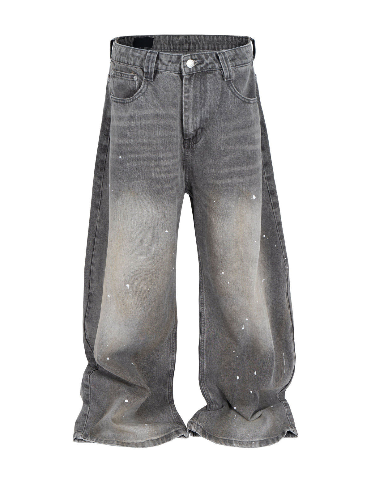 UNDEVELOPED Slate Wideboy Splatter Denim
