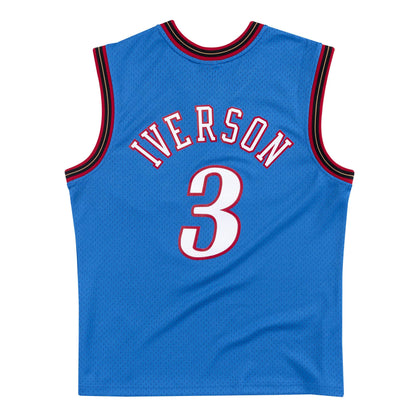 Size XS Philadelphia 76ers Alternate 1999-00 Allen Iverson Swingman Jersey - Mann
