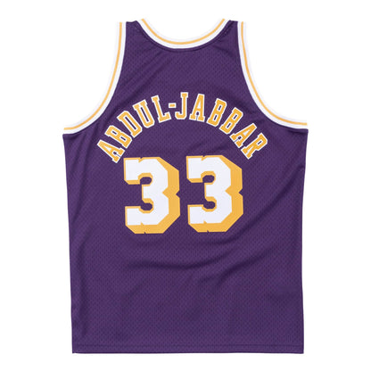 Los Angeles Lakers - Kareem Abdul-Jabbar 1983 Away Swingman Jersey