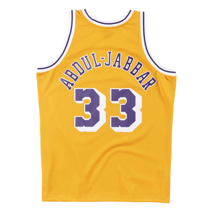 Los Angeles Lakers - NBA Kareem Abdul-Jabbar '84 Swingman Jersey - Mann