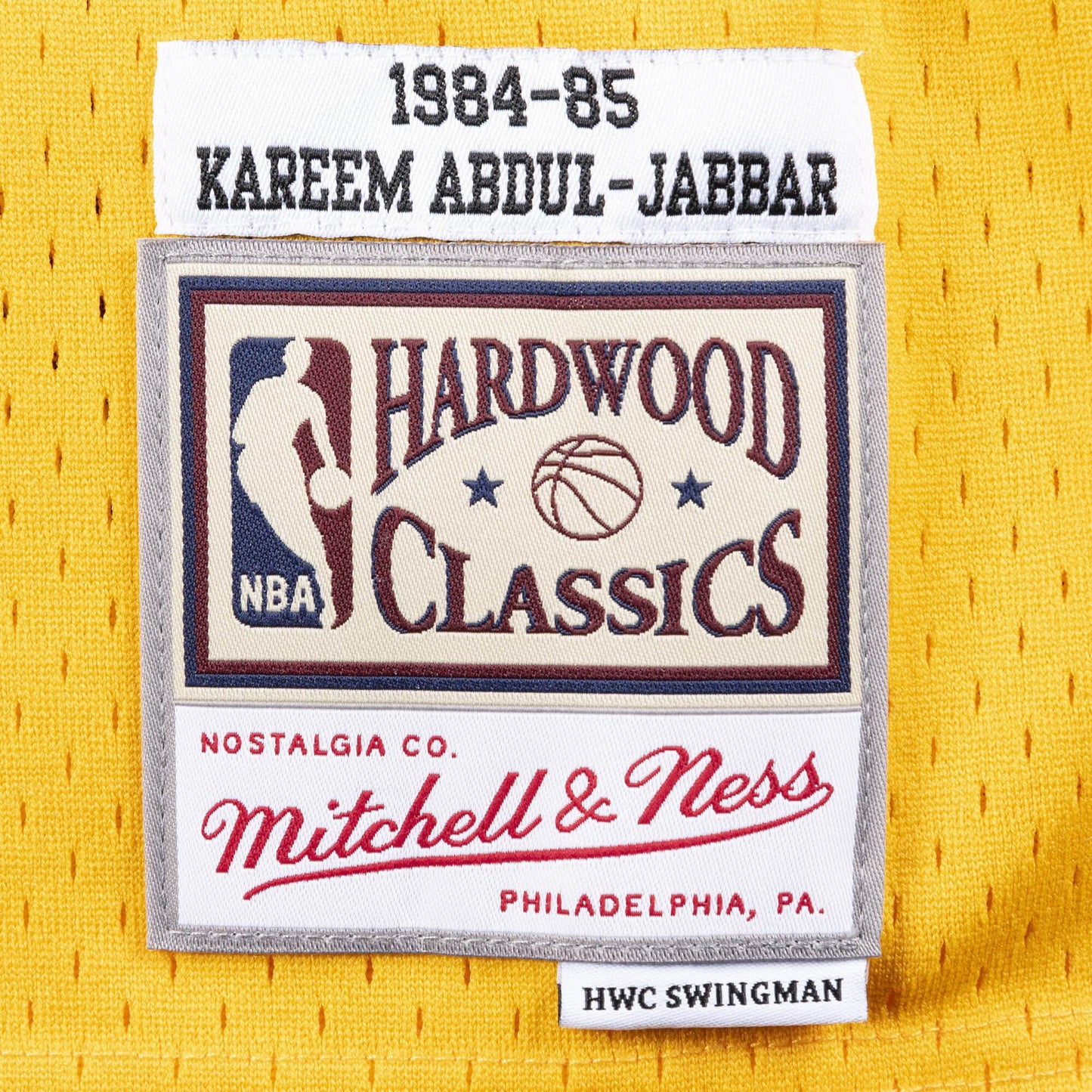 Los Angeles Lakers - Kareem Abdul-Jabbar 1984 Swingman Jersey