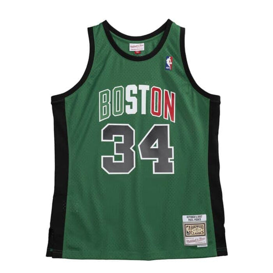 Size 2XL Boston Celtics Paul Pierce 2007-08 Swingman Jersey - Mann