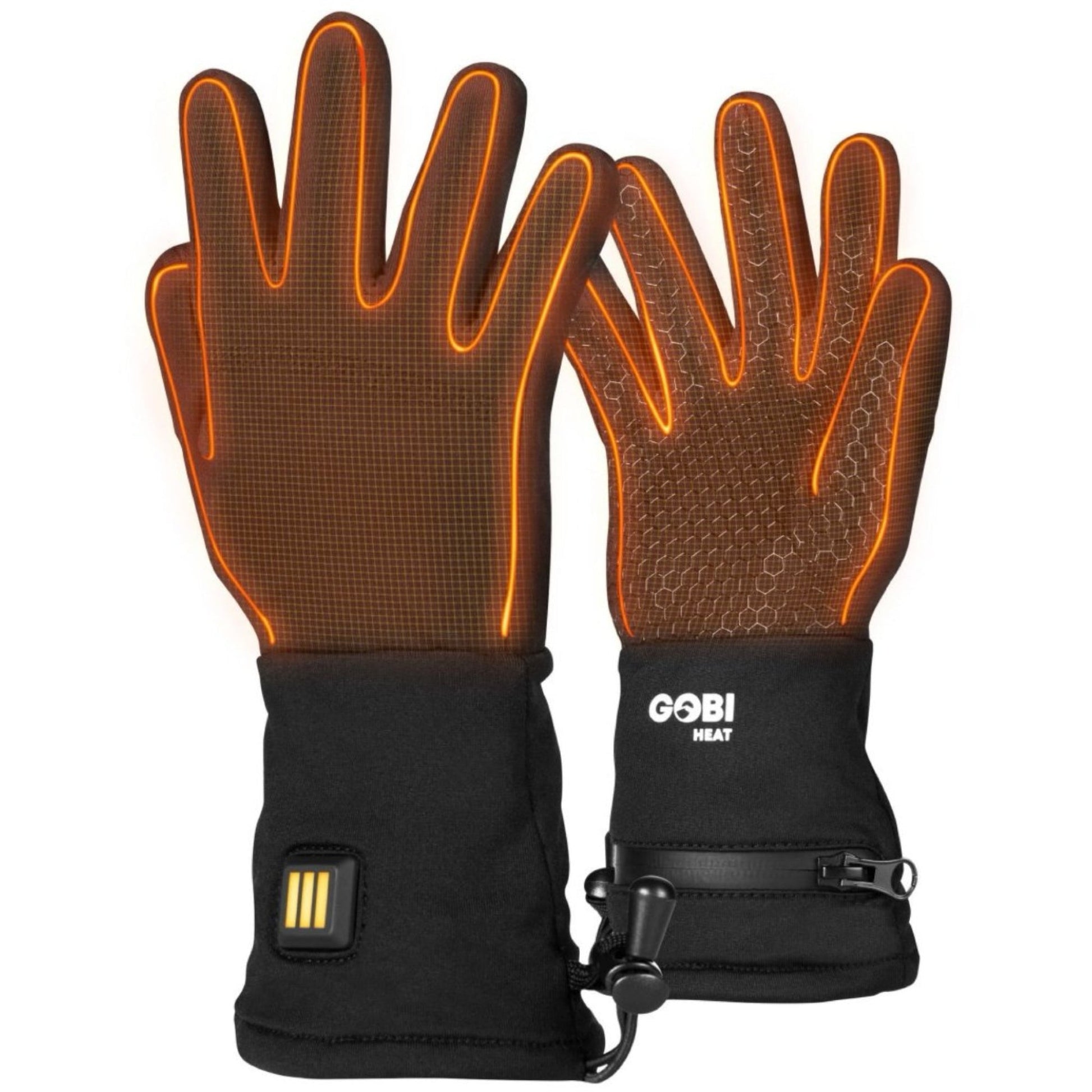 Stealth II Heated Glove Liners (3500mAh USB-C batt) - Gobi Heat