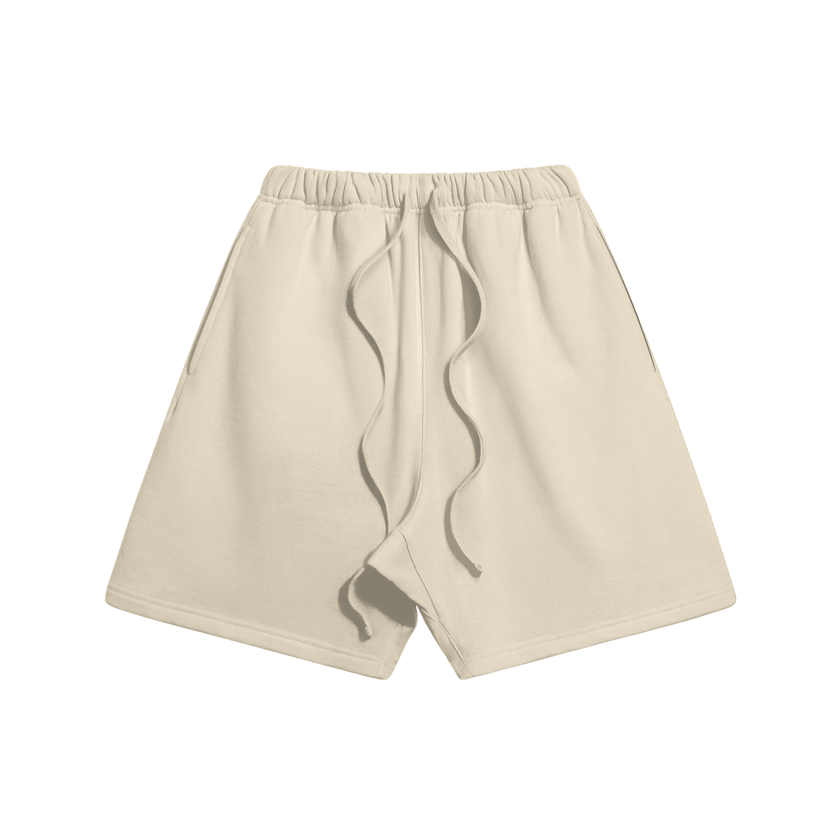 Luetti 1980 Fleece lined Oversized Sweatshorts [Beige] - Mann