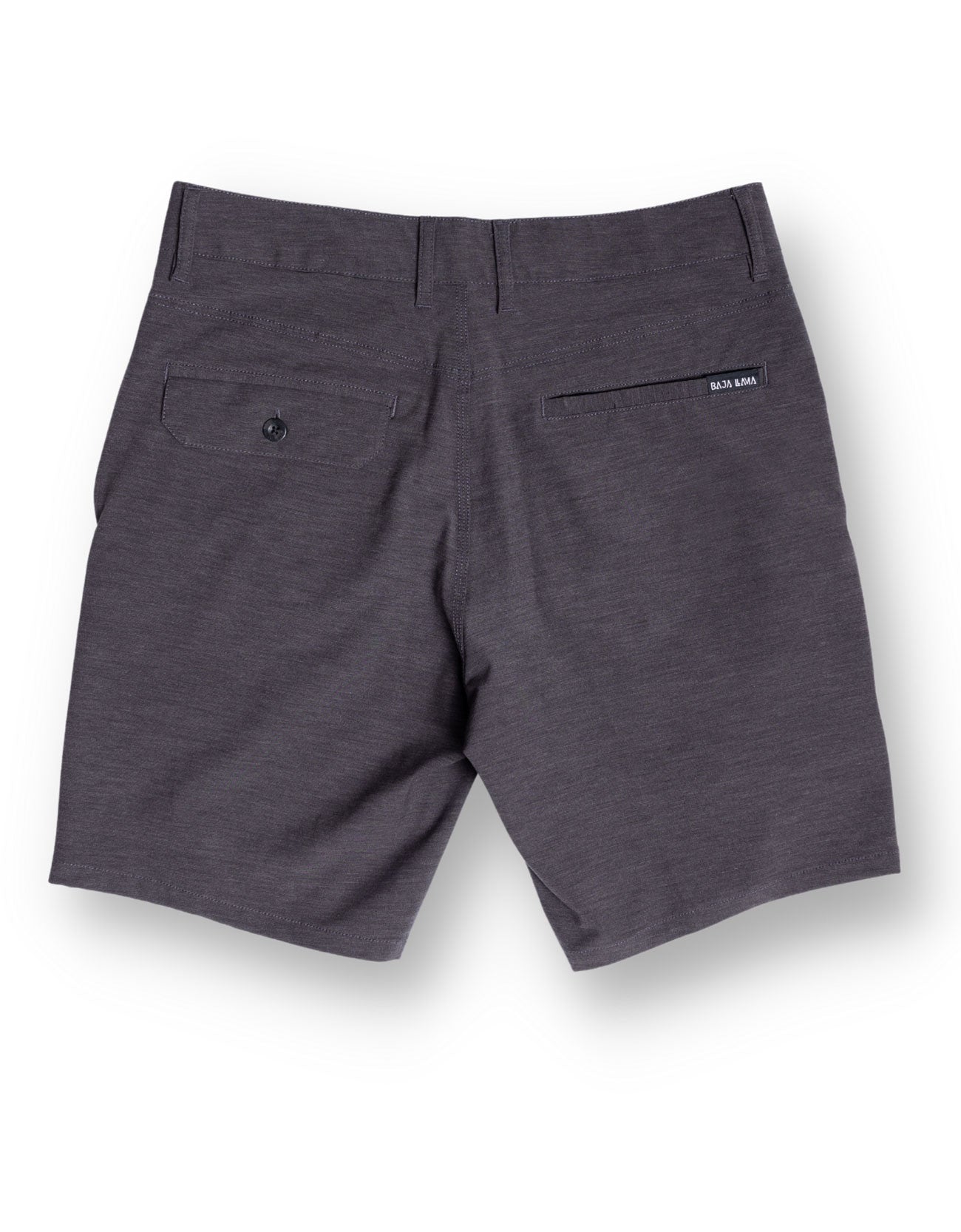 Baja Llama's Sunday Sports Black Ash Hybrid Athletic Shorts