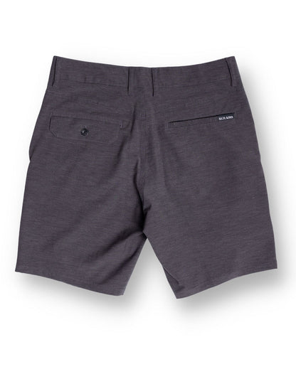 Baja Llama's Sunday Sports Black Ash Hybrid Athletic Shorts
