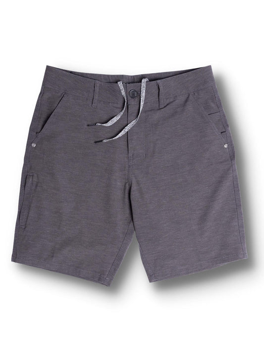 Baja Llama's Sunday Sports Black Ash Hybrid Athletic Shorts