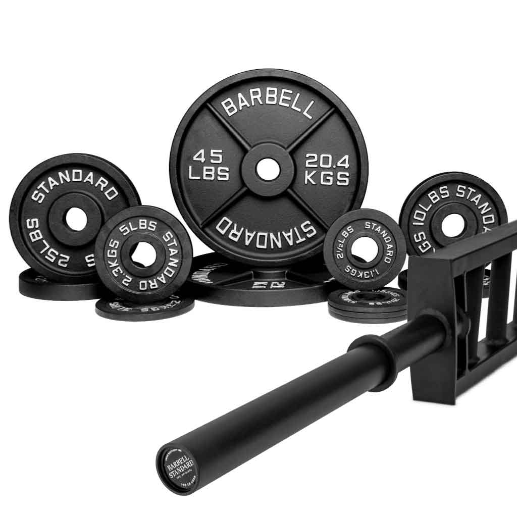 Barbell Standard - Specialty Bar & Weight Set Bundle Builder - Mann
