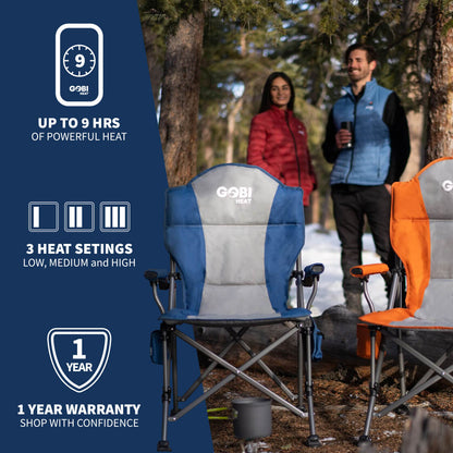 Terrain Heated Camping Chair - Gobi Heat