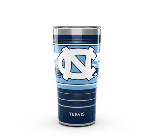 North Carolina Tar Heels - Hype Stripes Stainless Steel Tumbler - Mann