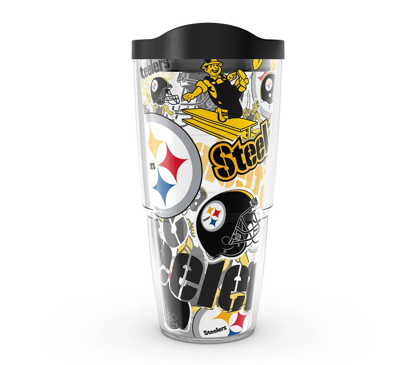 Pittsburgh Steelers - NFL All Over Plastic Tumbler - Mann