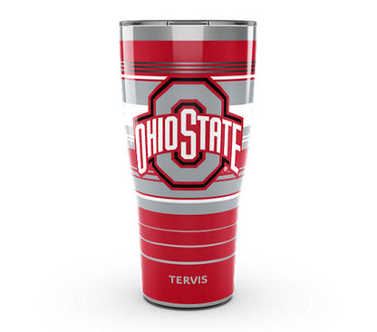 Ohio State Buckeyes - Tervis Hype Stripes Stainless Steel Tumbler
