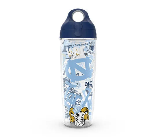 North Carolina Tar Heels - Tervis All Over Plastic Tumbler