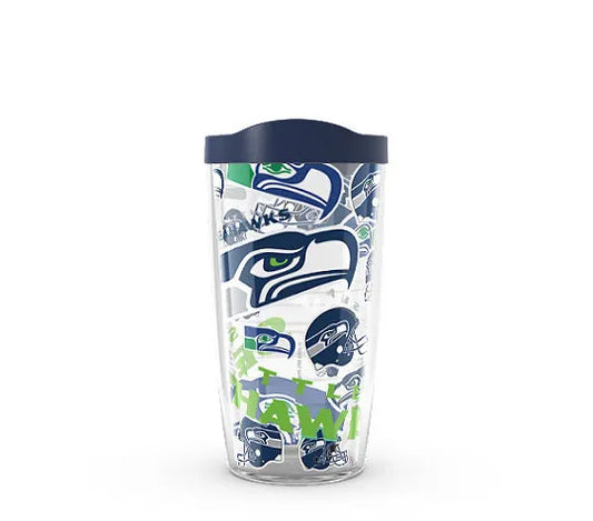 Seattle Seahawks - NFL All Over Plastic Tumbler - Mann