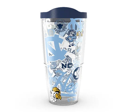 North Carolina Tar Heels - Tervis All Over Plastic Tumbler