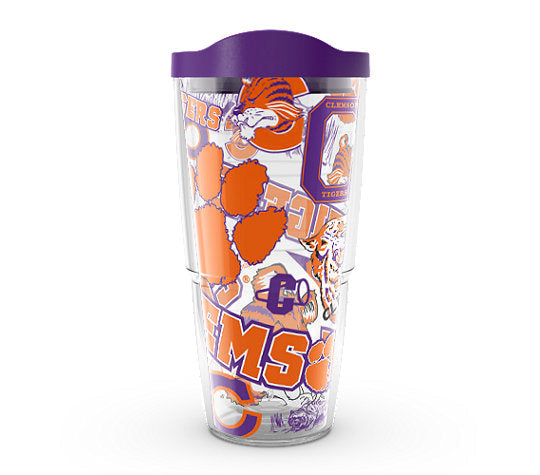 Clemson Tigers - Tervis All Over Plastic Tumbler