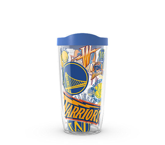 Golden State Warriors - NBA All Over Plastic Tumbler - Mann