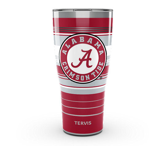 Alabama Crimson Tide - Tervis Hype Stripes Stainless Steel Tumbler