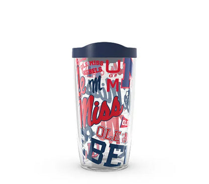Ole Miss Rebels - Tervis All Over Plastic Tumbler